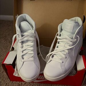Nike Women's White High-Top Sneakers